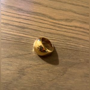 Gold Plated Brass Ring